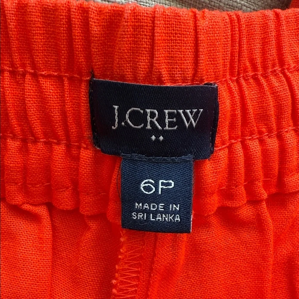 J. Crew Bright Orange Pants
